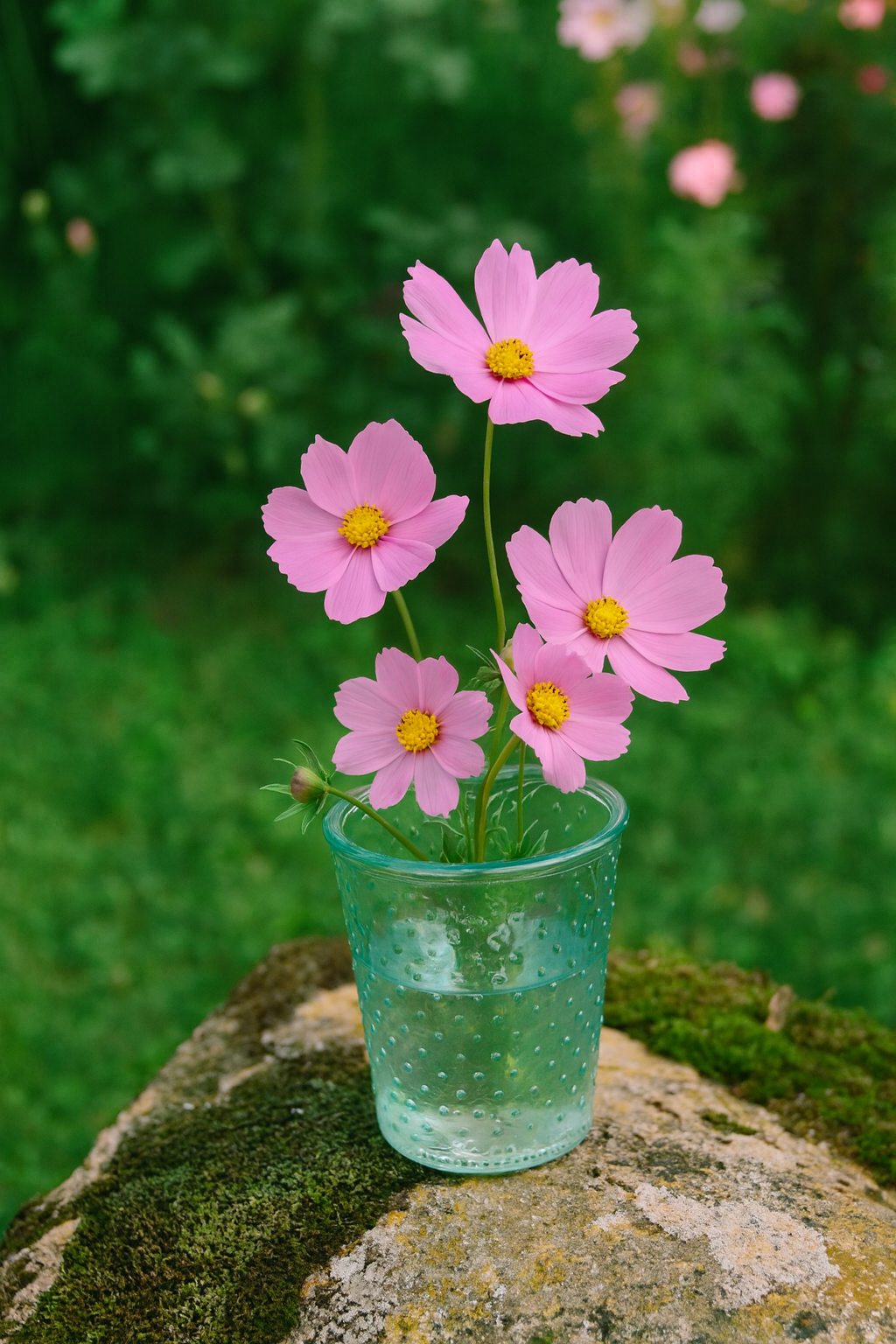 Jarrón para flores marrón